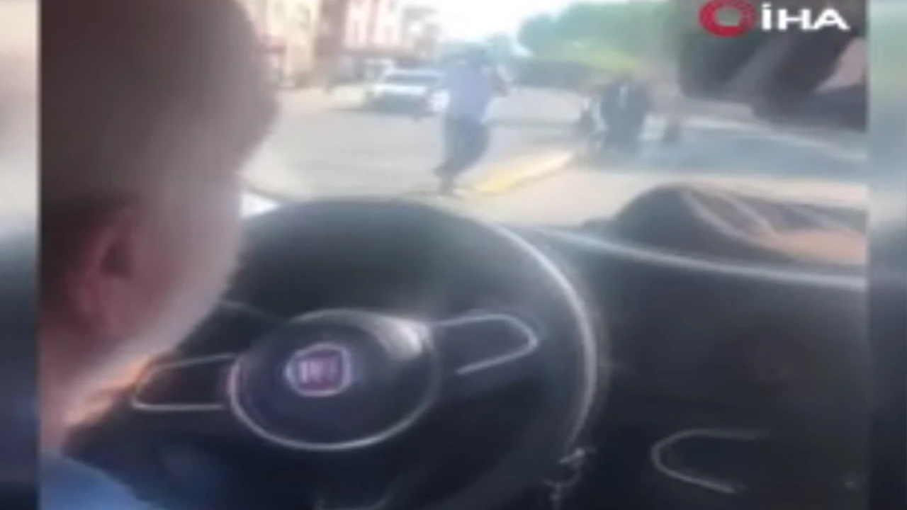 Taksici ile müşterisi arasında adres tartışması: Polisin ‘dur’ ihtarına uymadı