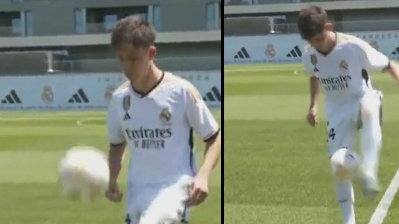 Real Madrid formasını giyen Arda Güler ilk şovunu yaptı