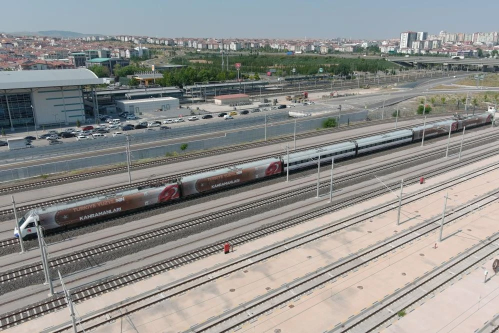 15 Temmuz treni yarın yola çıkıyor: 56 bin kilometre yol kat edecek