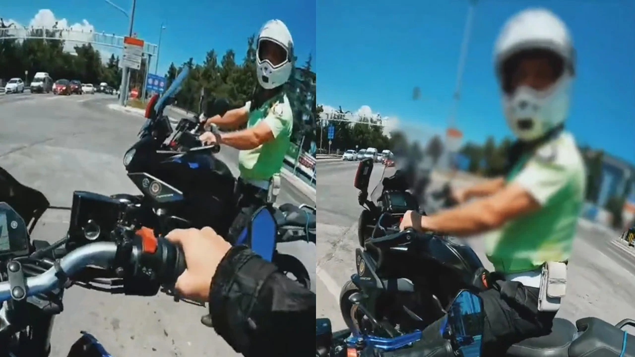 Ceza beklerken hayatının nasihatini aldı! Polisin konuşması herkesi duygulandırdı