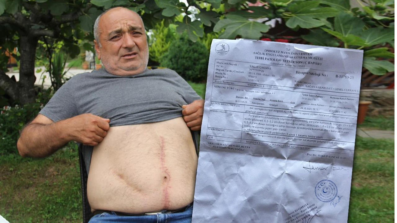 Çektiği karın ağrısının sebebini 18 yıl sonra öğrendi: Artık yüzde 73 engelli