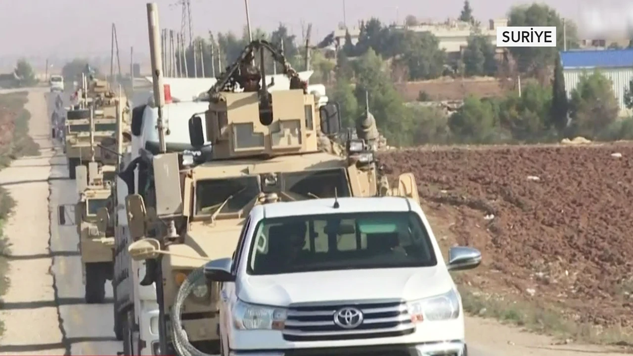 ABD'den PKK/YPG'ye yeni takviye! 15 araçlık silah ve mühimmat sevk edildi