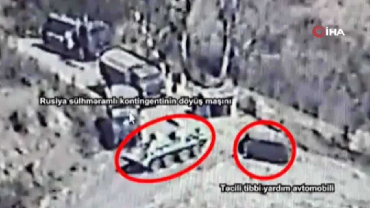Ermeni grupların oyununu Azerbaycan ifşa etti: Ambulanslarla askeri teçhizat taşıyorlar