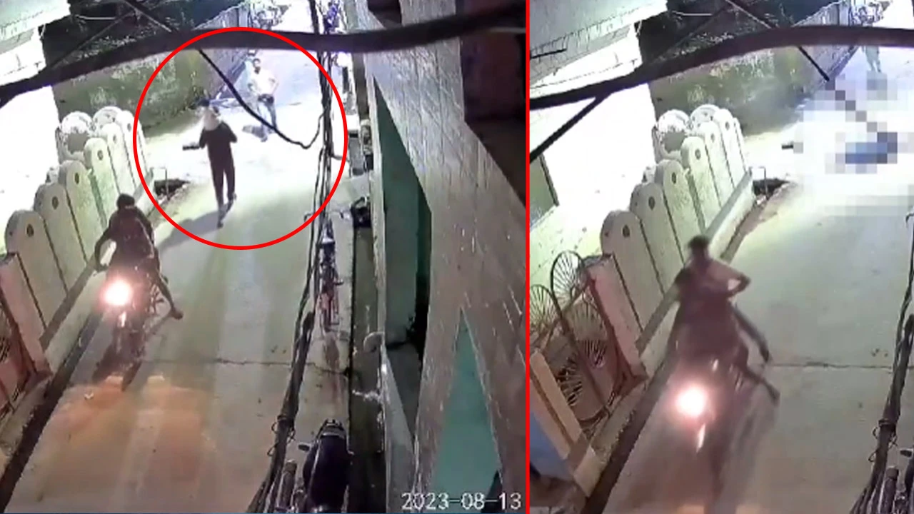 Kızını omuzlarında taşıyan babayı başından vurdular!