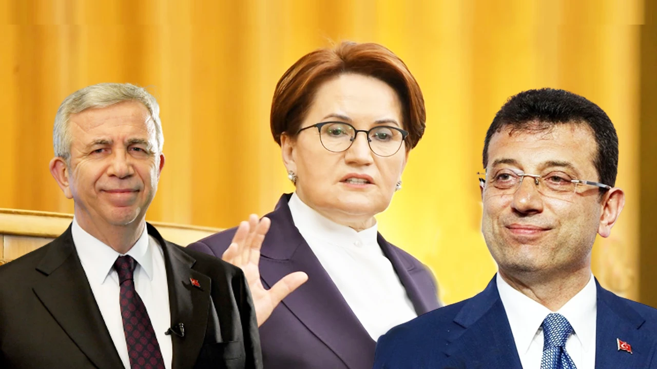 Akşener, İmamoğlu ve Yavaş