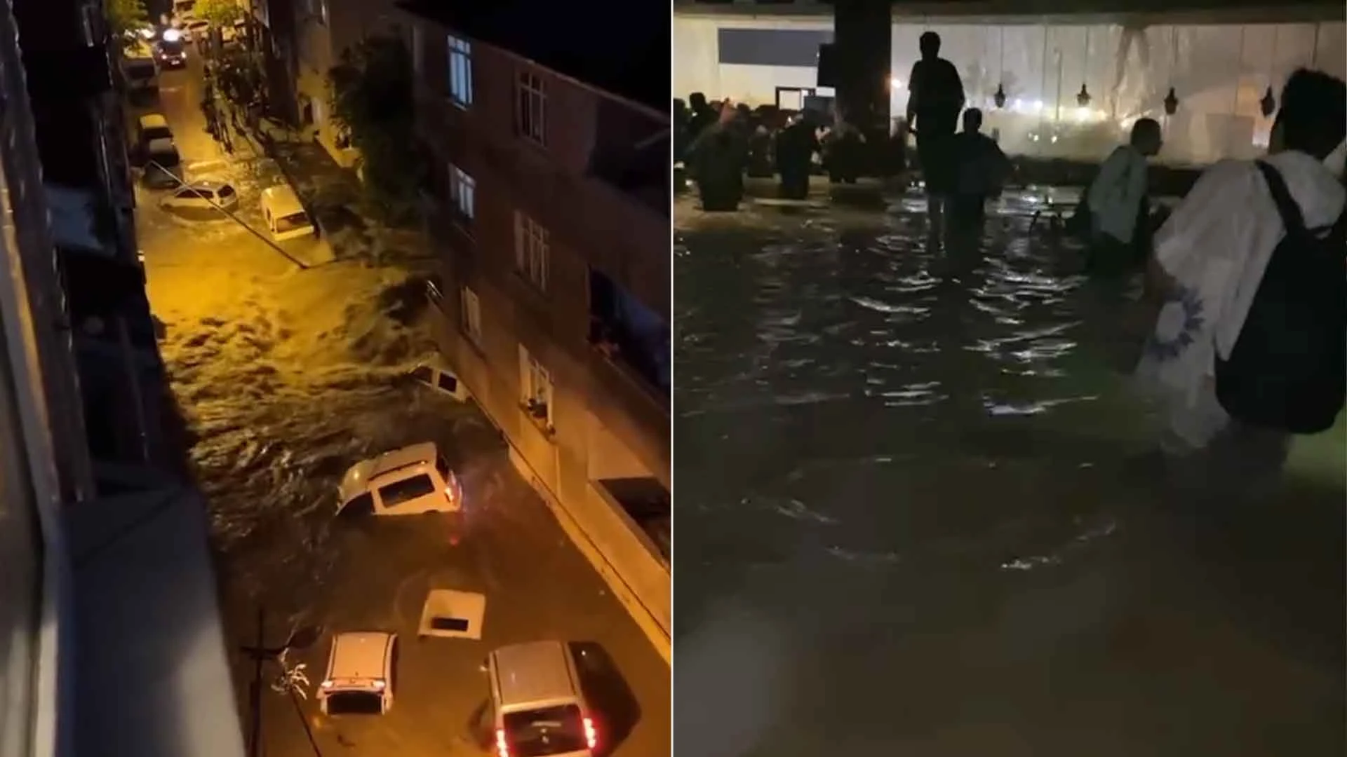 Sağanak İstanbul'u felç etti! 'Trafiğe çıkmayın' uyarısı