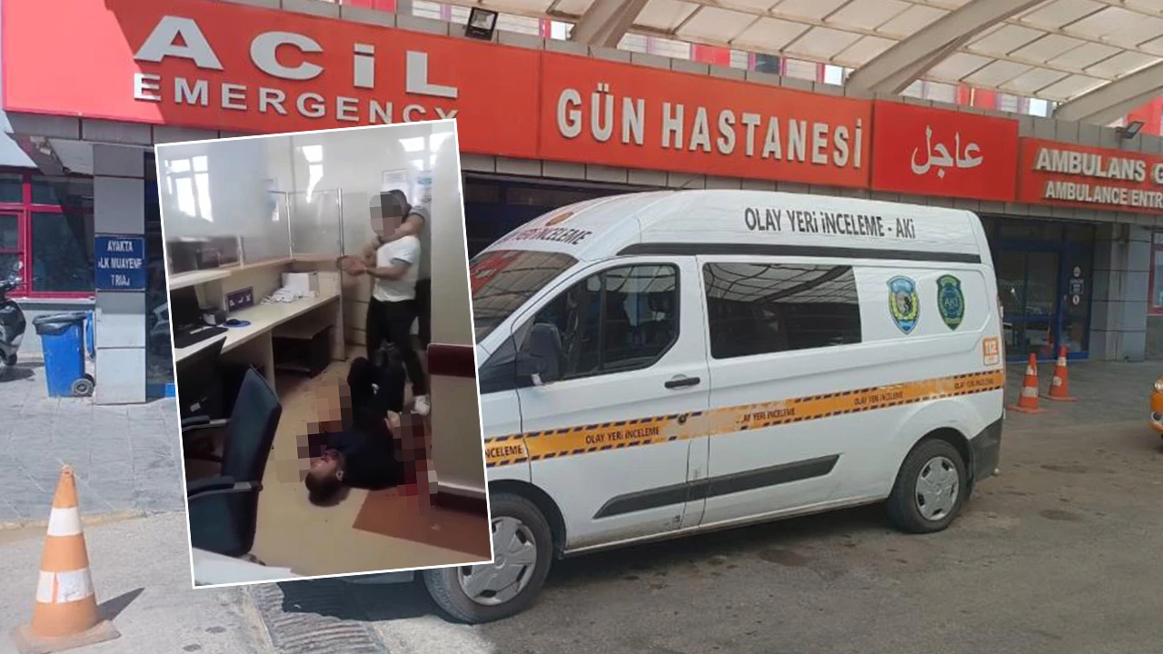 Dehşet görüntüleri ortaya çıktı! Sağlık teknikerine bıçaklı saldırı: Karışmayın namus meselesi!
