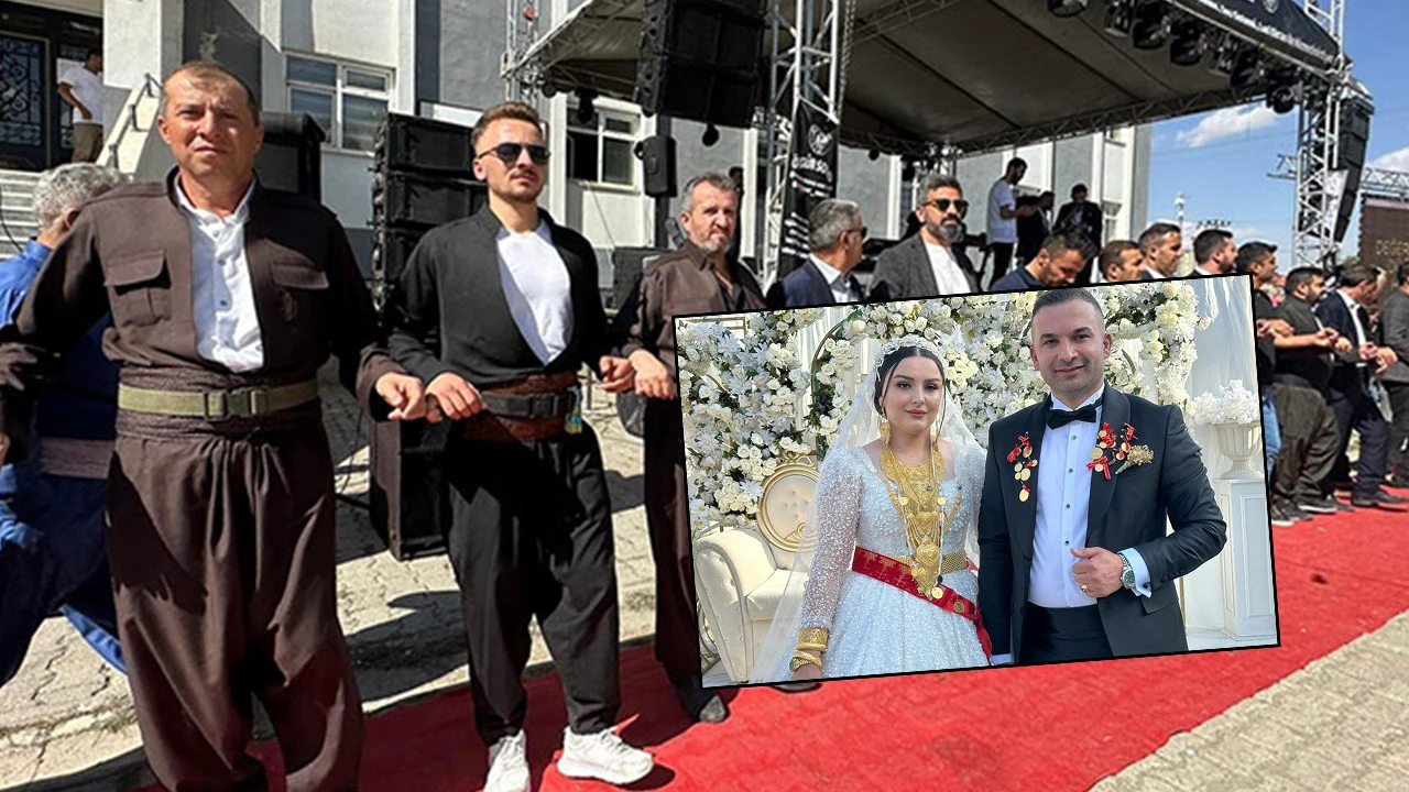Aşiret düğünü için İran ve İrak’tan akın ettiler: 2 kilo altın, 3 milyon lira.. 
