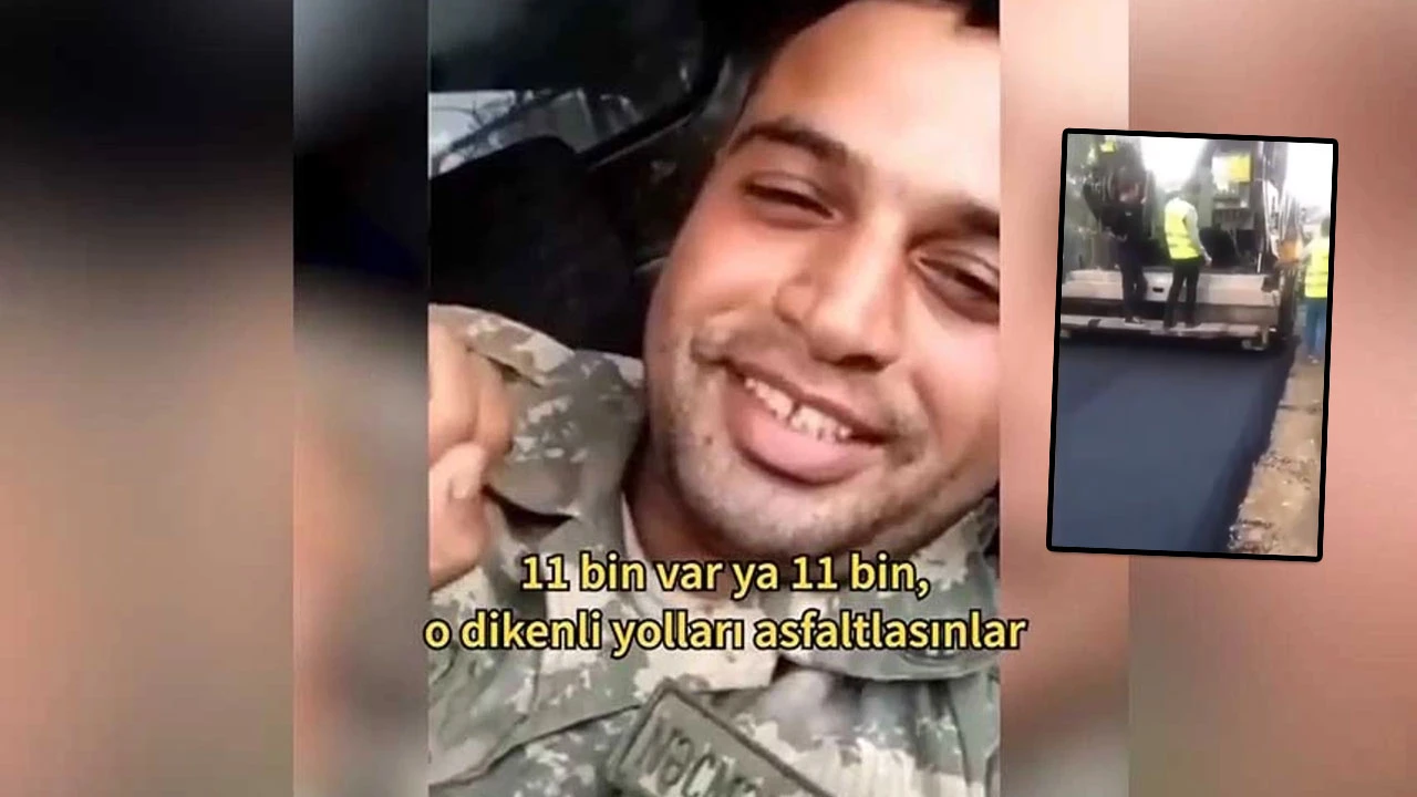 Azerbaycanlı şehit askerin 'yol' vasiyeti yerine getirildi