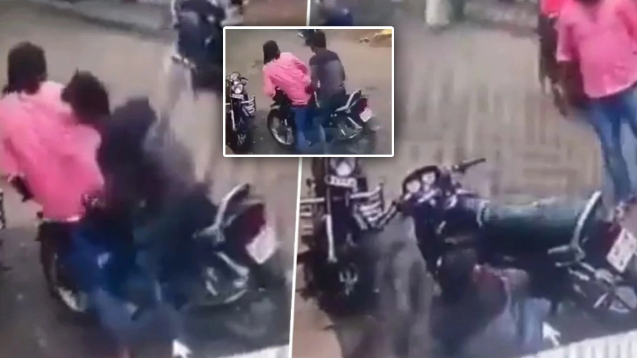 Duran motosikletten düştü ve öldü! Gerçek güvenlik kamerası sayesinde anlaşıldı