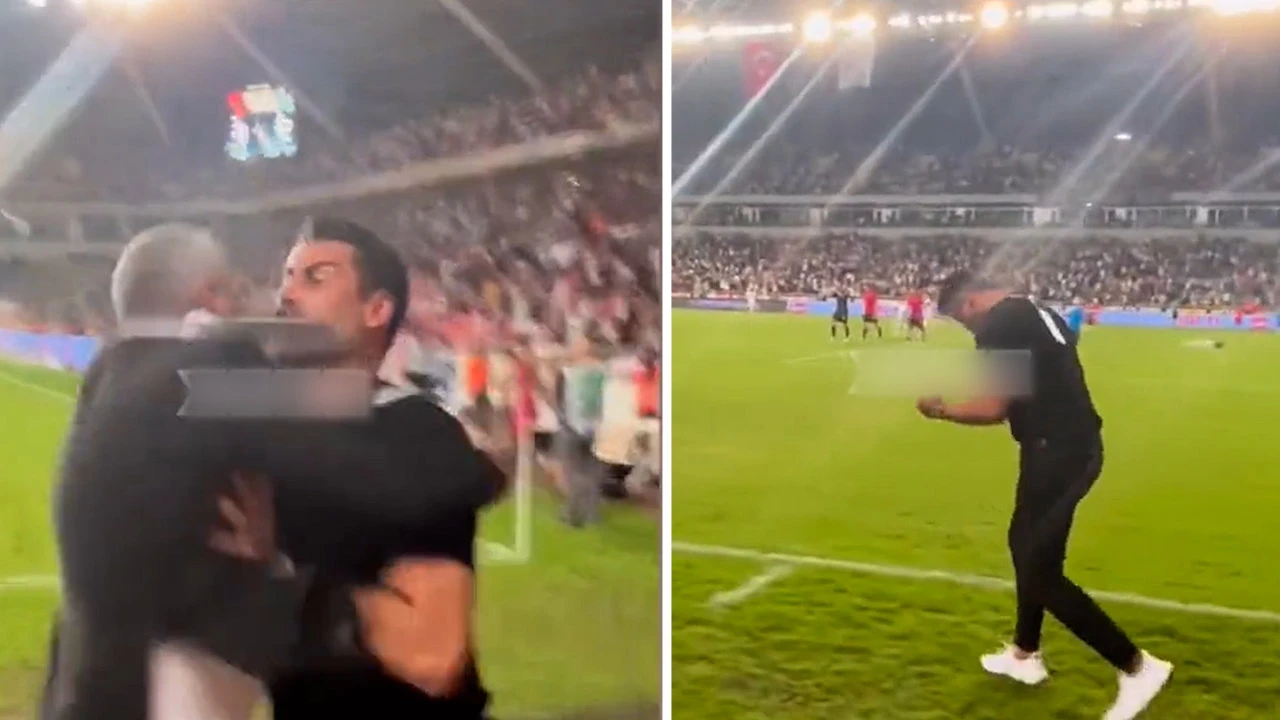 Volkan Demirel'in gol sevinci kameralara böyle yansıdı! Gözü hiçbir şeyi görmedi