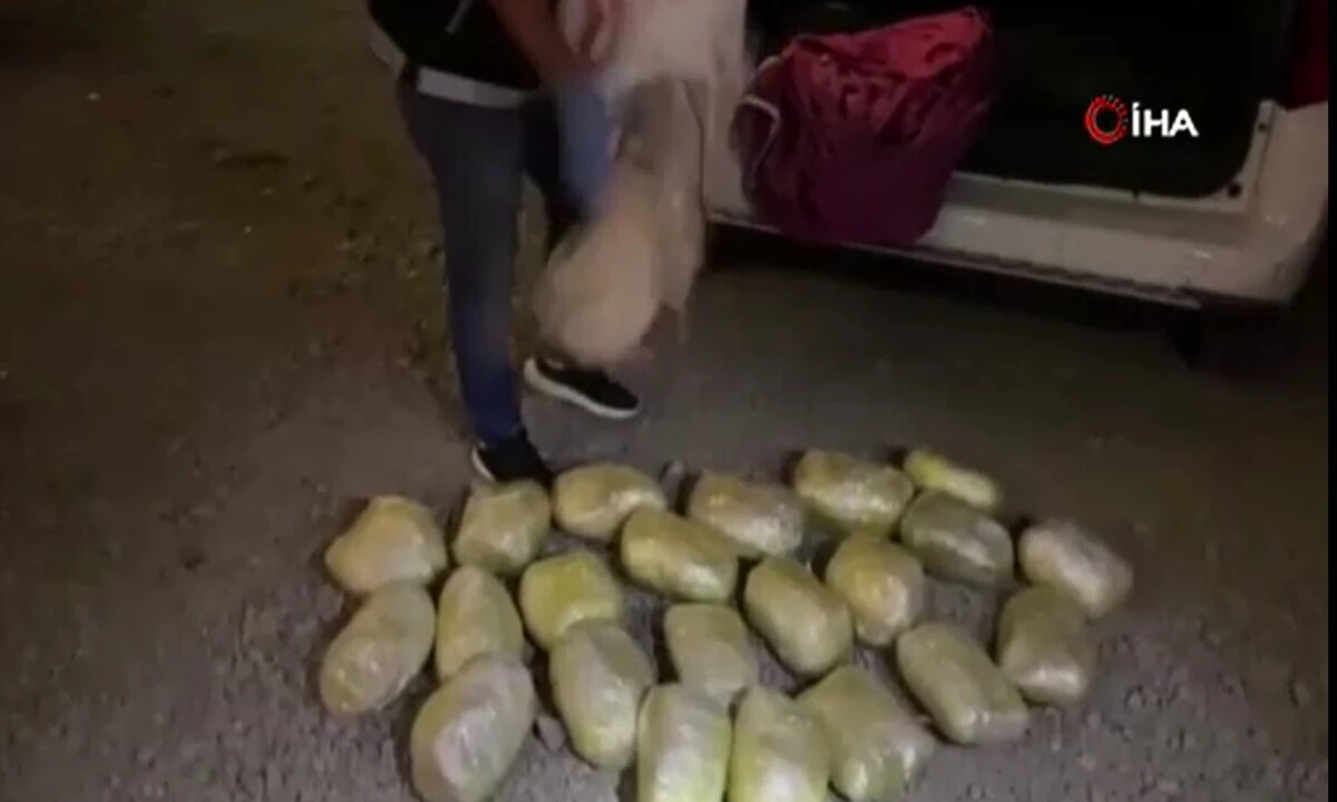 Yalova'da uyuşturucuya geçit yok: 14 kilo 600 gram skunk ele geçirildi!
