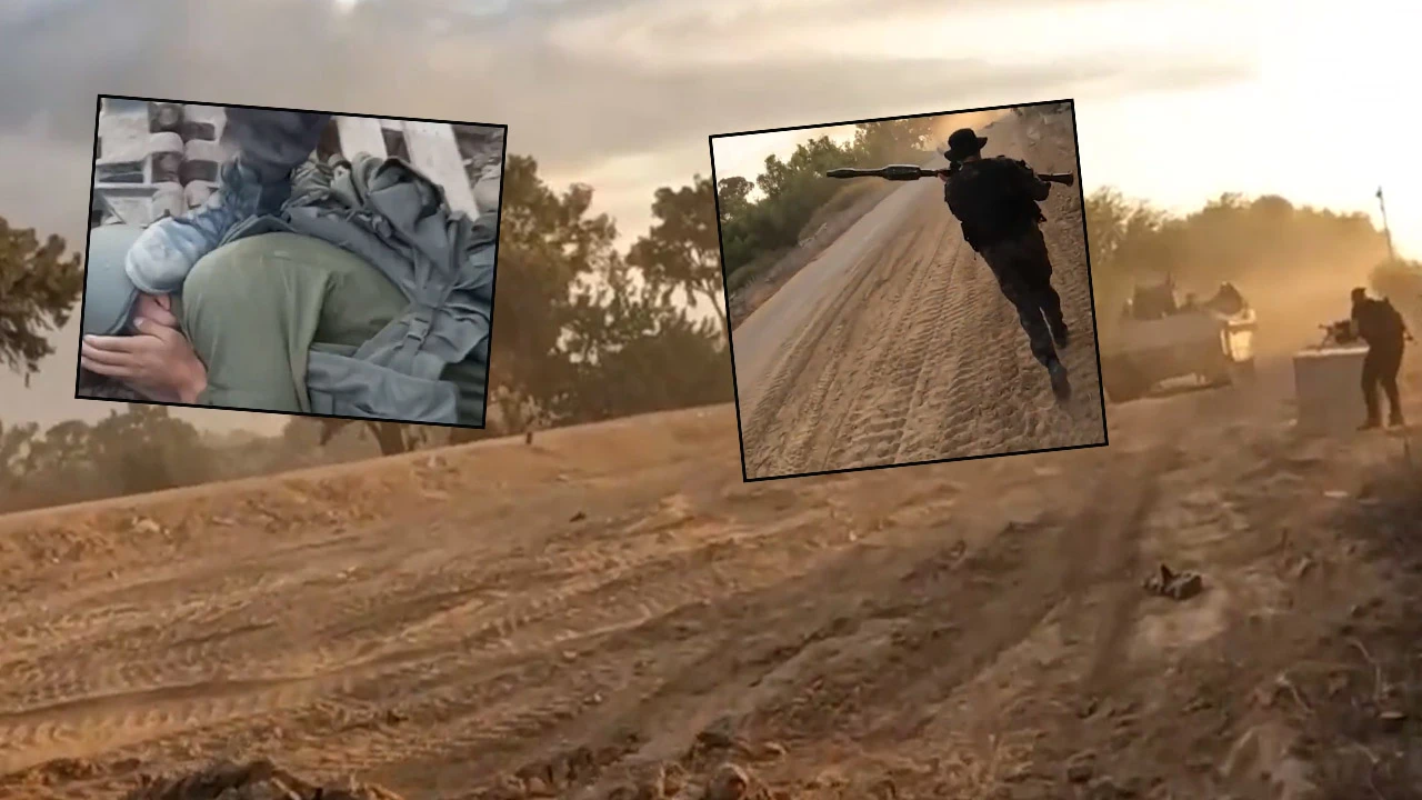 Hamas saldırılarını sıklaştırdı! Esir alınan İsrail askerlerinin görüntüleri kamerada