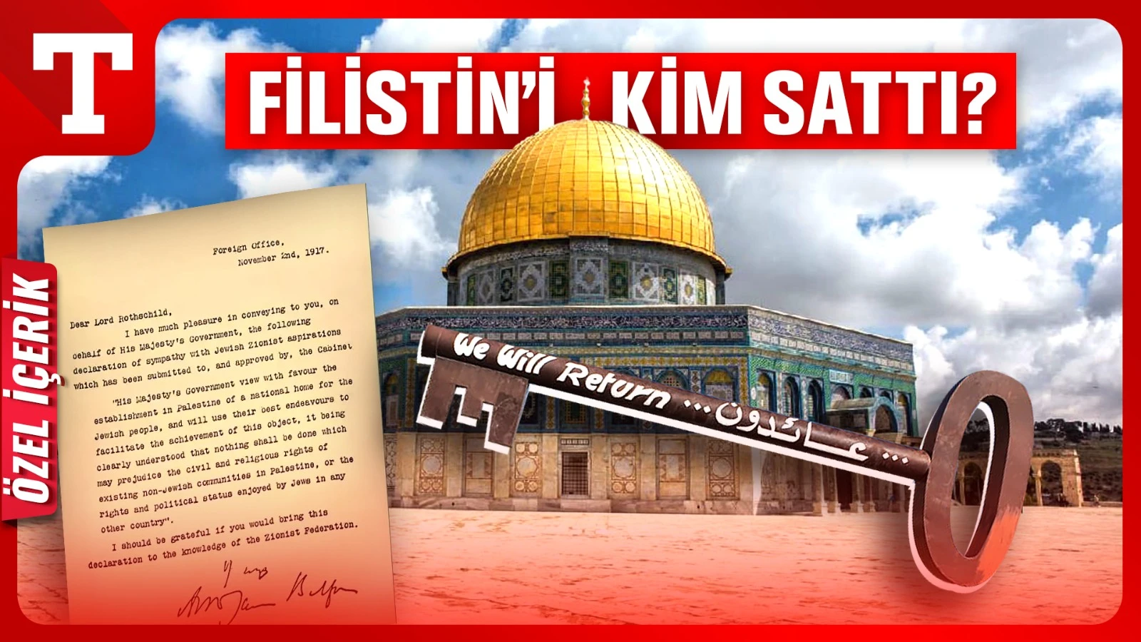 Filistin satıldı mı, zorla alındı mı? İşte Filistin gerçekleri...