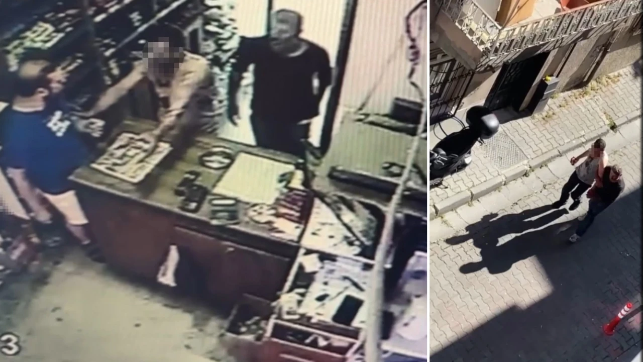 Önce birbirlerini bıçakladılar, sonra alışveriş yapıp kol kola yürüdüler