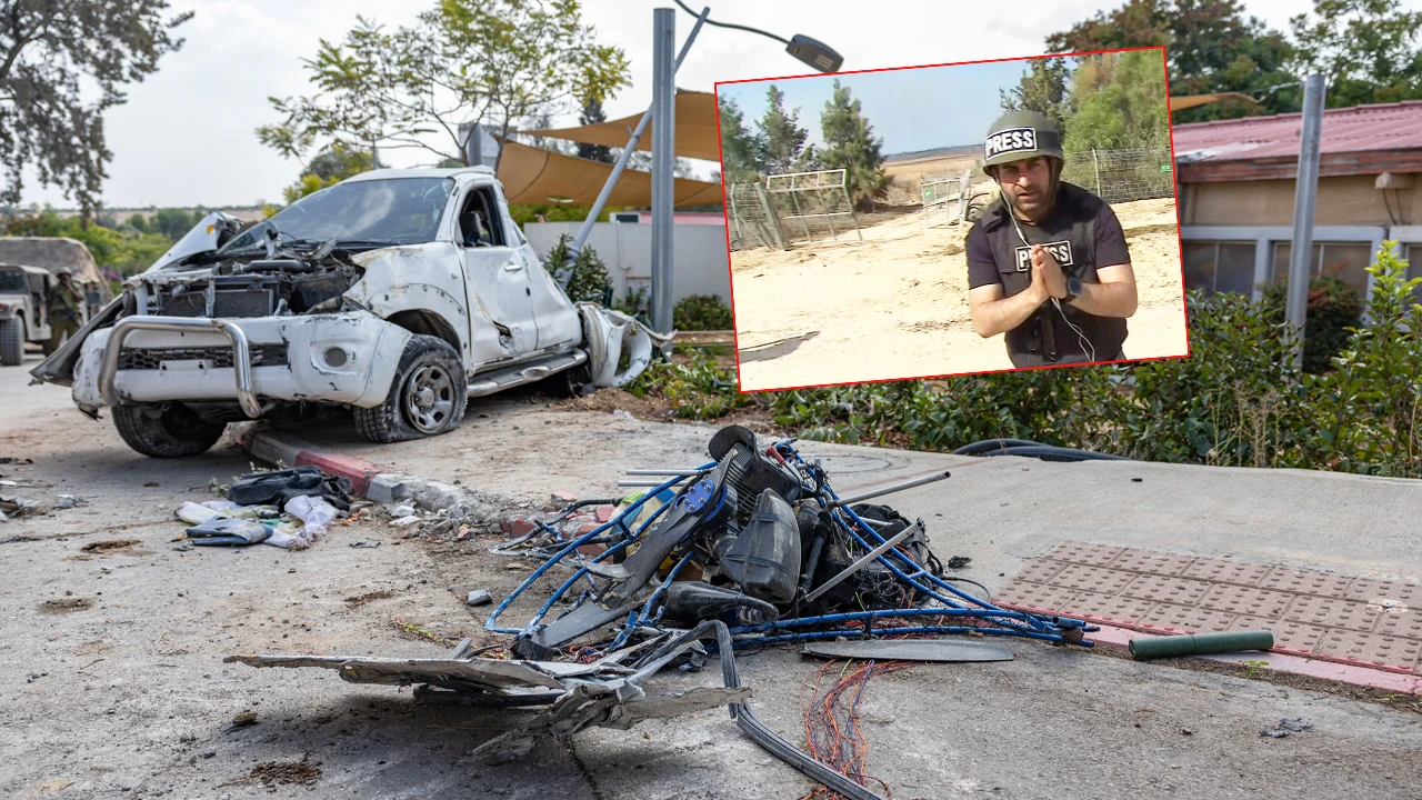 Hamas'ın İsrail'e sızdığı yerden ilk görüntüler! Hayalet şehre döndü