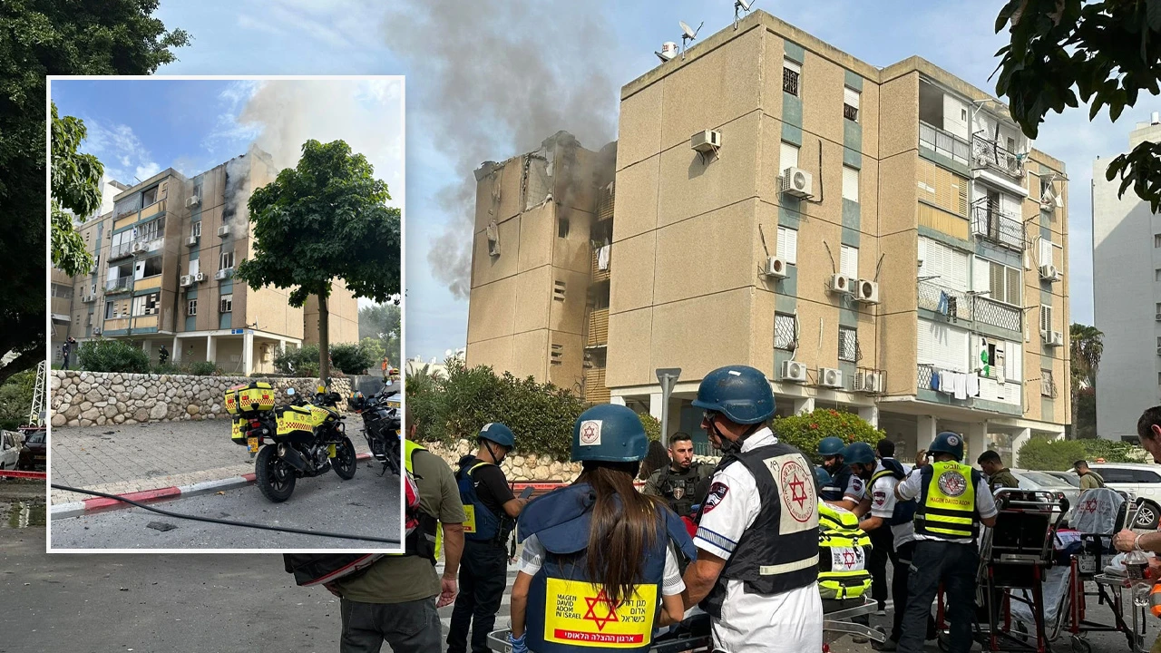 Tel Aviv’de bir apartmana ve bir parka roketli saldırı: 3 yaralı
