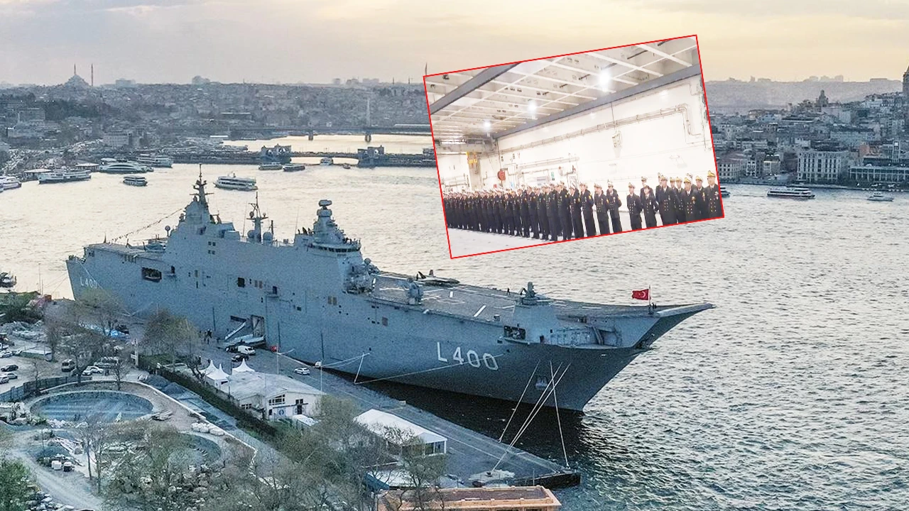 TCG Anadolu'da 100'üncü yıl coşkusu! İşte duygu dolu anlar