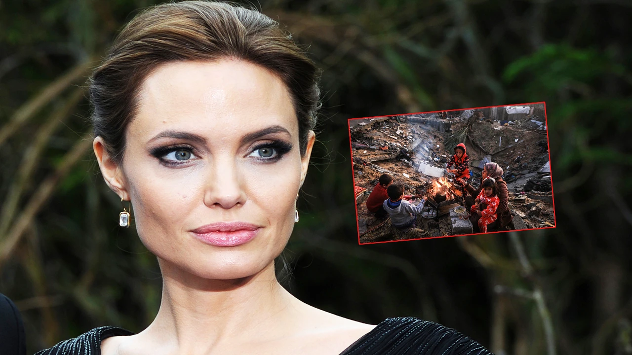ABD'li oyuncu Angelina Jolie'den İsrail'e 'mülteci kampı' tepkisi: Aileleri katlediyor