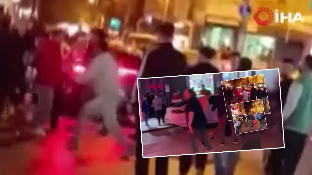 Tekme ve yumruklar havada uçuştu! Esenyurt’ta ortalık savaş alanına döndü