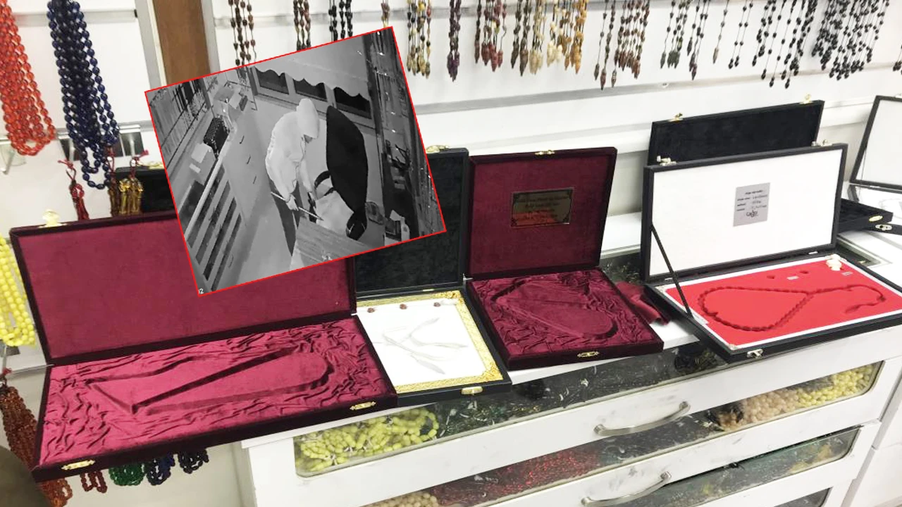 Koca hanı soyup soğana çevirdiler, 2 milyon liralık soygun kamerada