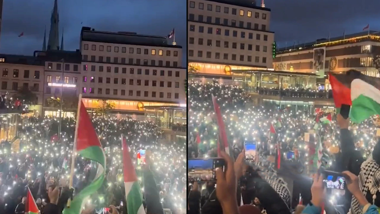 Filistin’in şarkısını 45 yıl sonra dünya söylüyor: On binler böyle haykırdı…