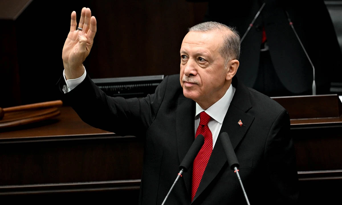 Erdoğan yerel seçim için sloganı verdi, salonda alkış tufanı koptu