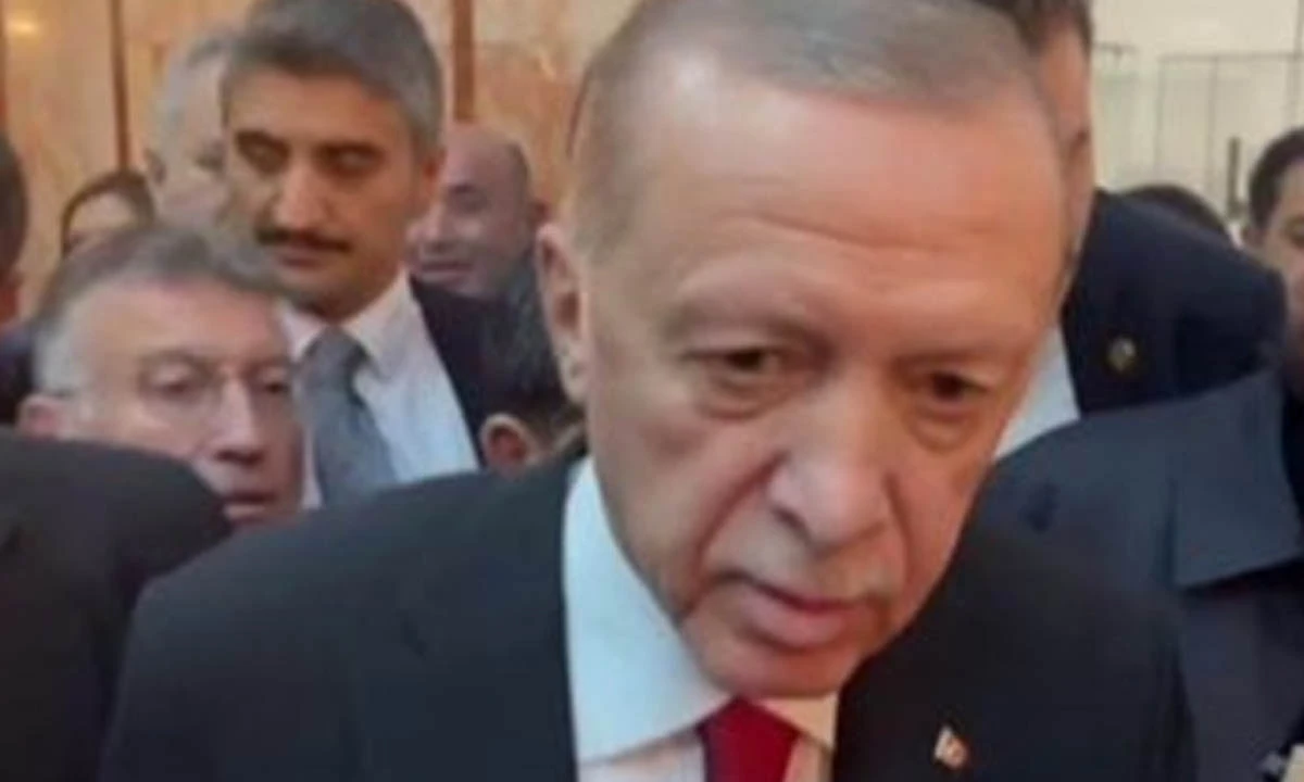 Bahçeli sorusu, Cumhurbaşkanı Erdoğan'ı kızdırdı:  Allah Allah, lafa bak!