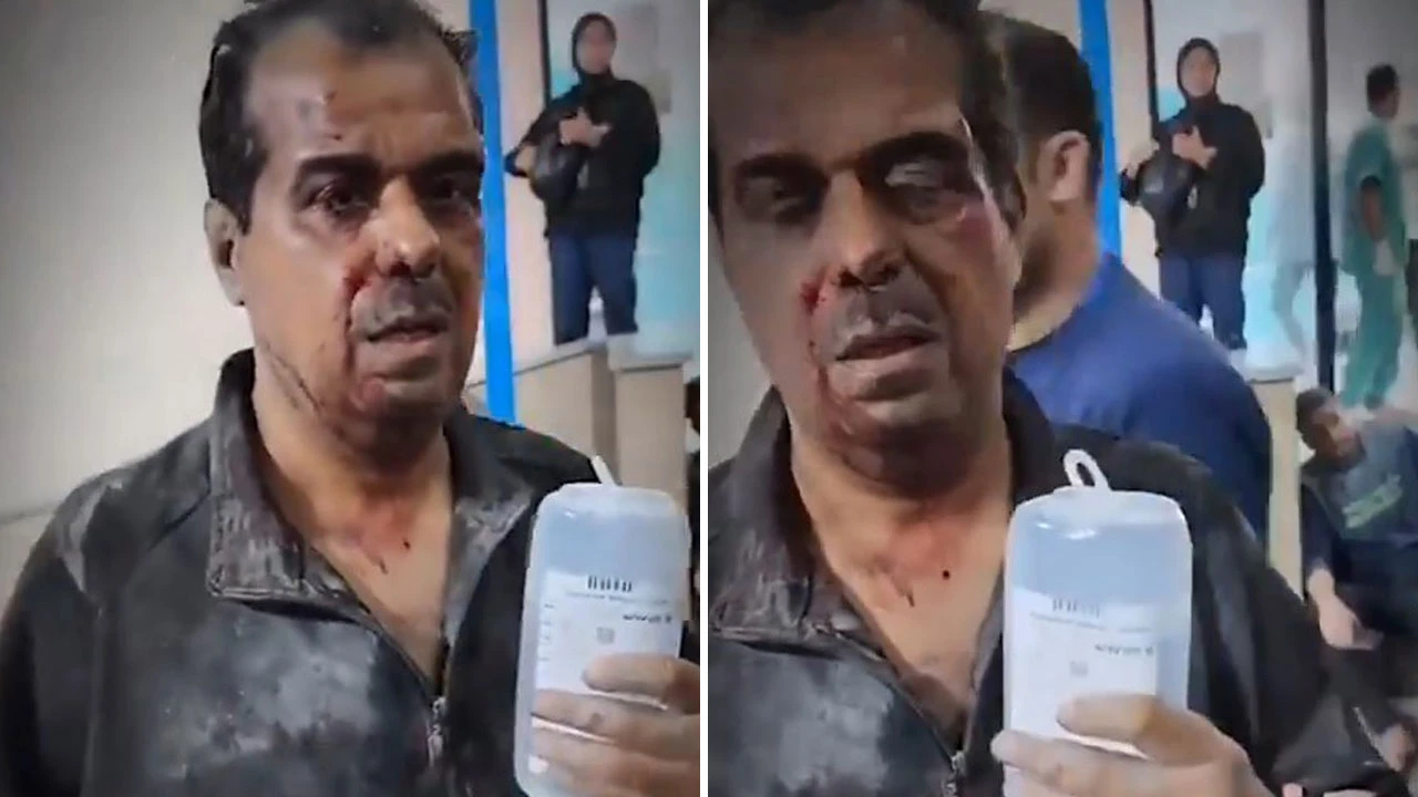 Filistinli babanın yaralı haliyle çocuklarını arayışı yürekleri parçaladı