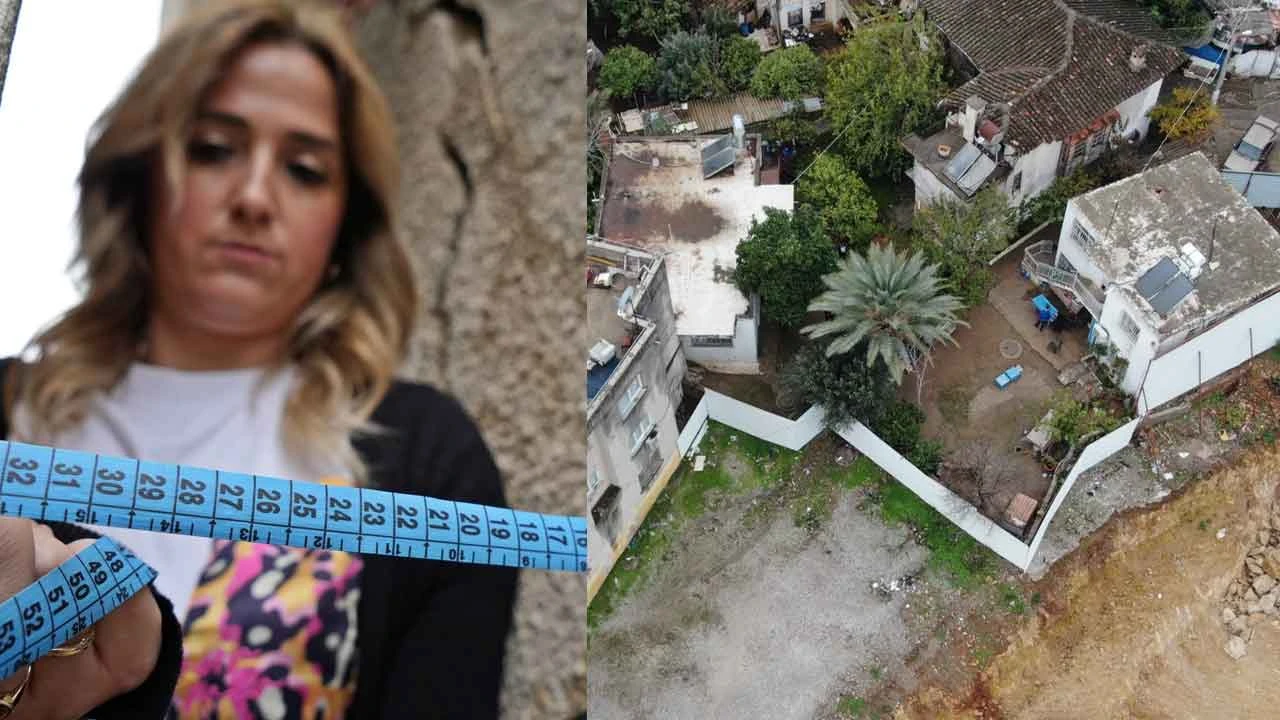 Bu evde oturanlar kilo alırsa dışarı çıkamayacaklar! Geçiş yeri sadece 34 santim