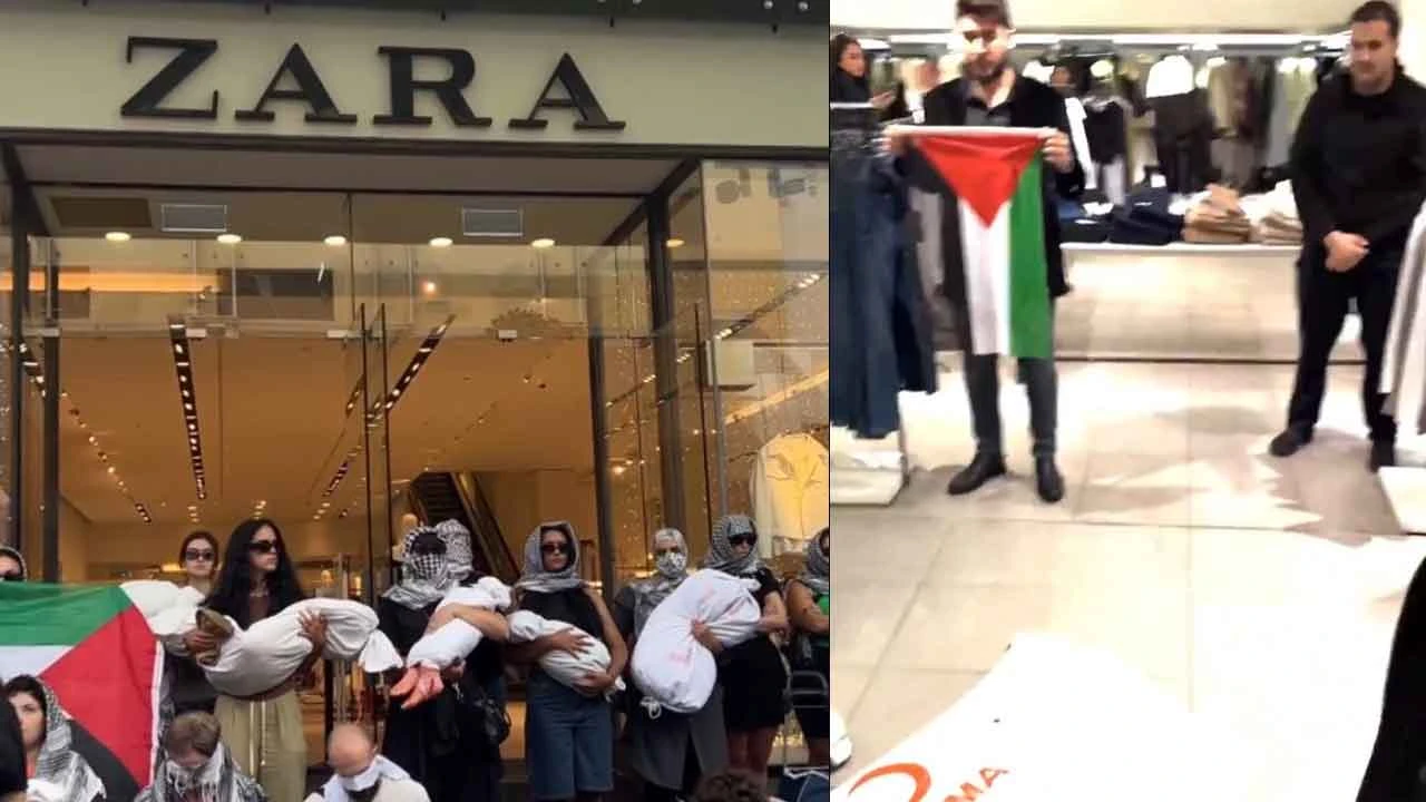 Nişantaşı Zara'da protesto! Filistin destekçilerini özür tatmin etmedi eylemler büyüyor