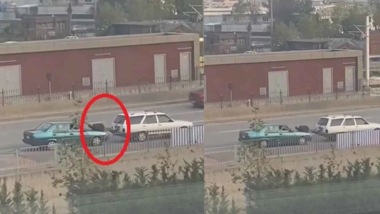 Tofaş Kartal yolda kaldı akla ziyan kurtarmayı görenler şaşırdı