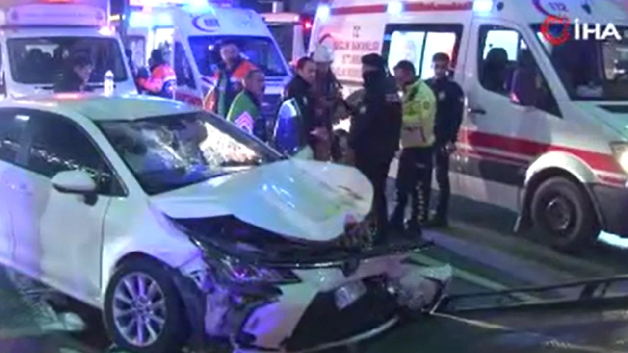 Avcılar E-5’te trafik kazası: 4 yaralı