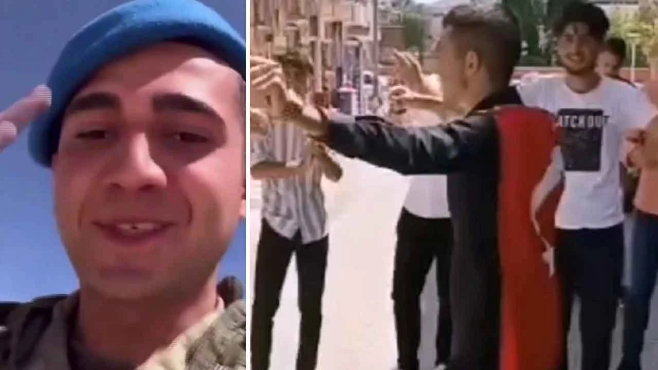Şehit Er Kemal Aslan'ın asker eğlencesinden duygulandıran anlar
