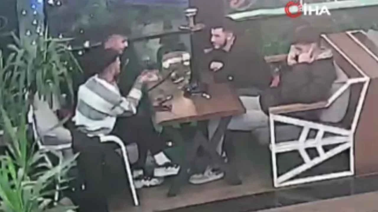 Esenyurt'ta kafeye girip yiyip içen çift hesabı ödemeden bu numarayla kaçtı! O anlar görüntülendi