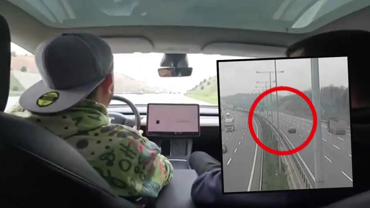 Sosyal medya fenomeni Yaspe'ye ceza! Kuzey Marmara Otoyolu'nda Tesla videosu çekmişti