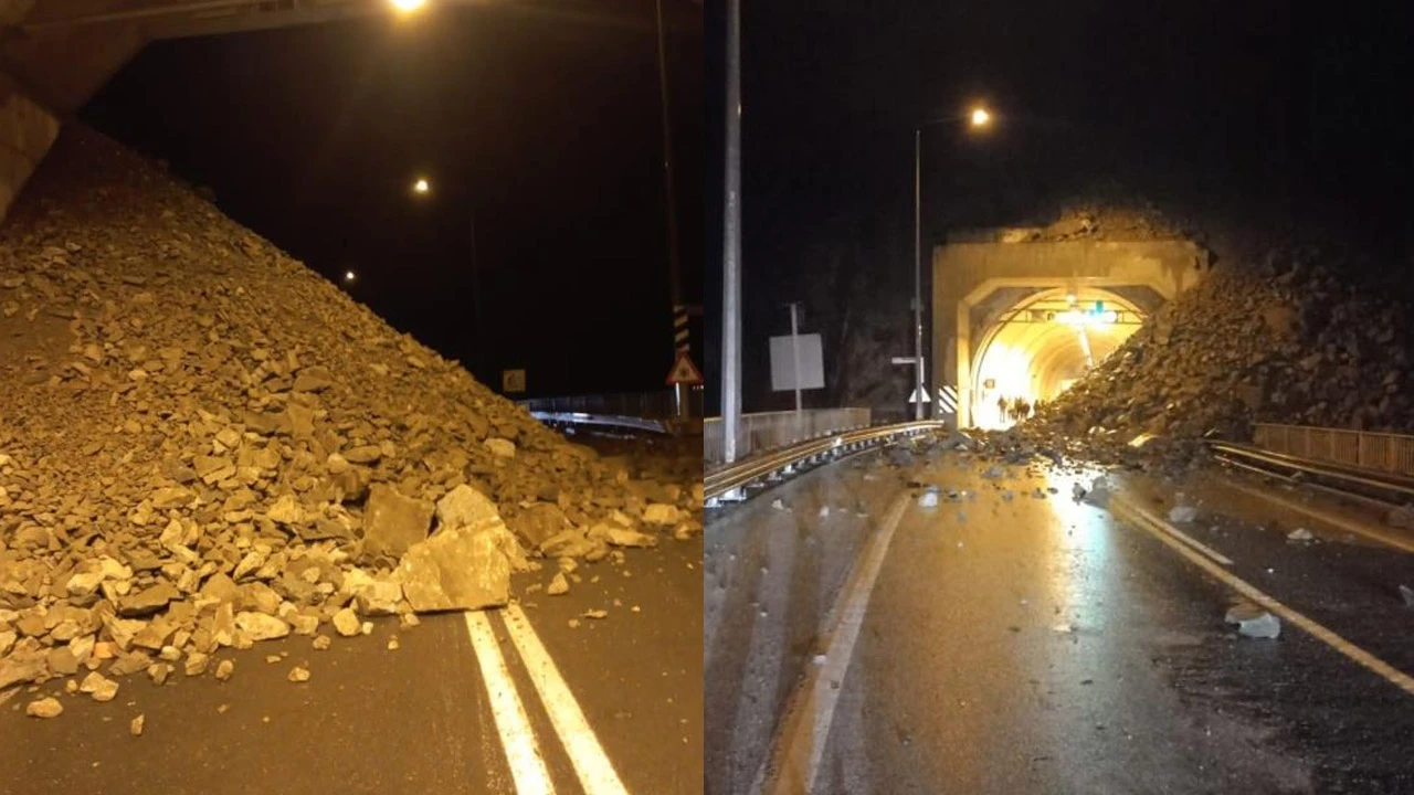 Artvin'de sağanak sonrası heyelan! Ardahan ve Erzurum yolu kapandı 