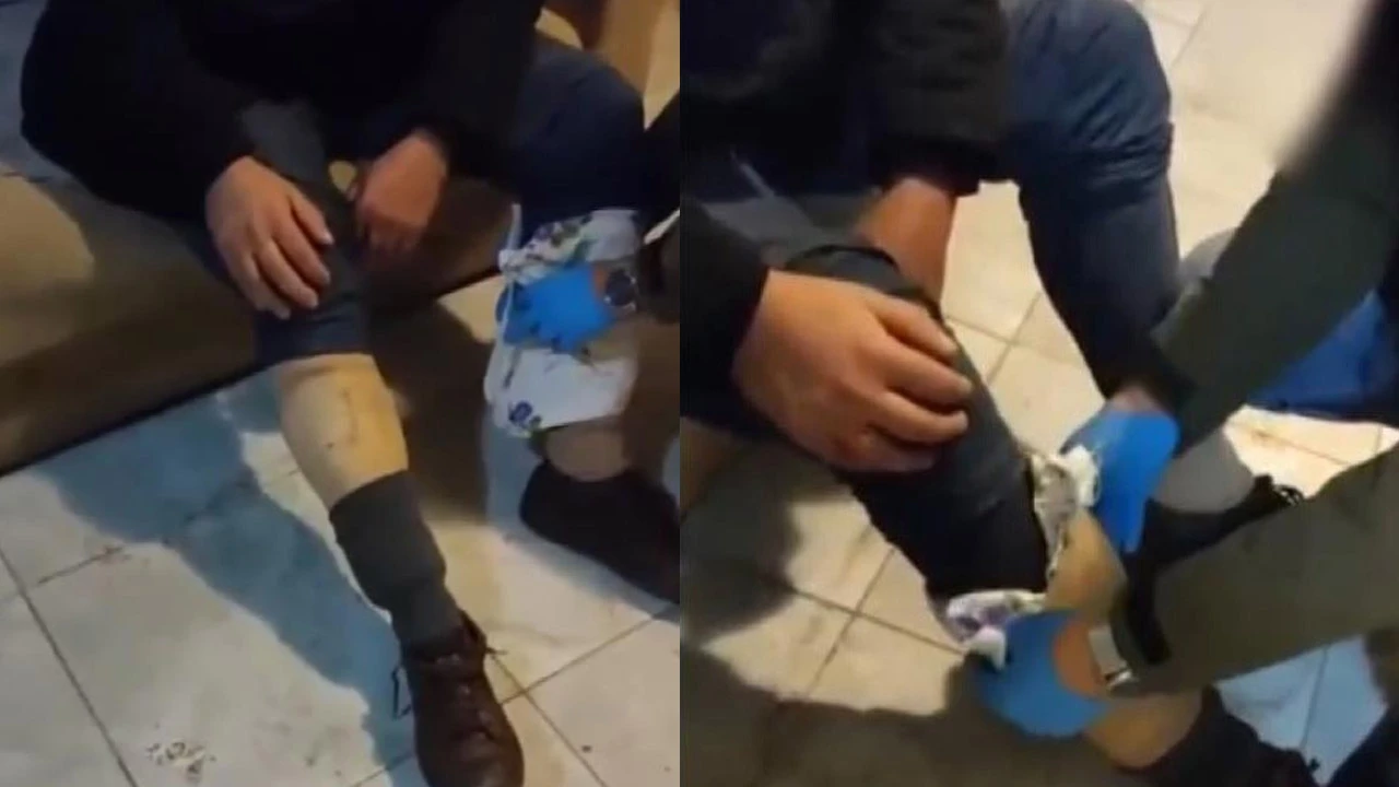 Beline ve bacaklarına sardığı uyuşturucuyla yakalandı 