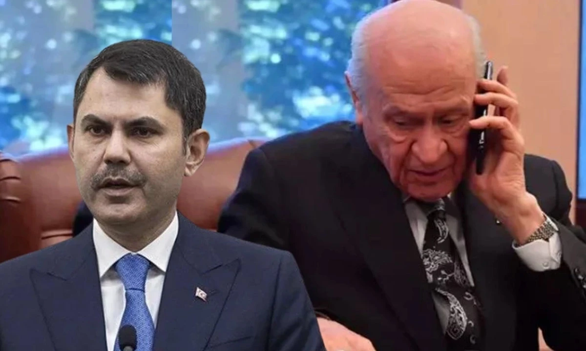 Devlet Bahçeli'den Murat Kurum'a tebrik telefonu
