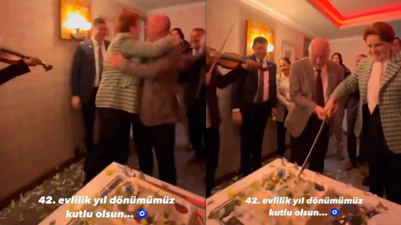 Meral Akşener ve eşi 42. evlilik yıl dönümünü 