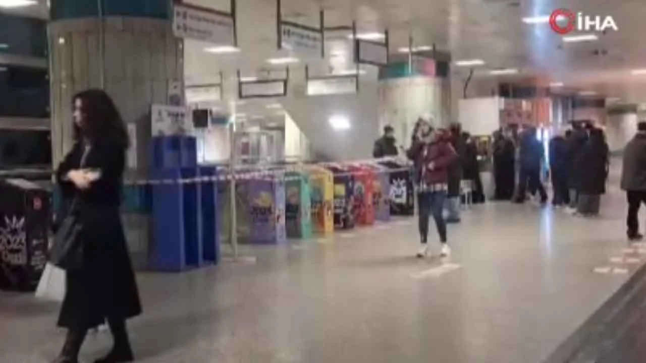 Yenikapı Metro İstasyonu'nda intihar: İspanyol vatandaşı genç raylara atladı