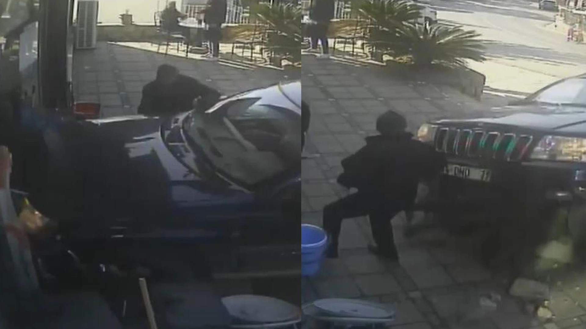 Muğla'da cip mağazaya daldı! Vatandaşların adeta üzerinden geçti