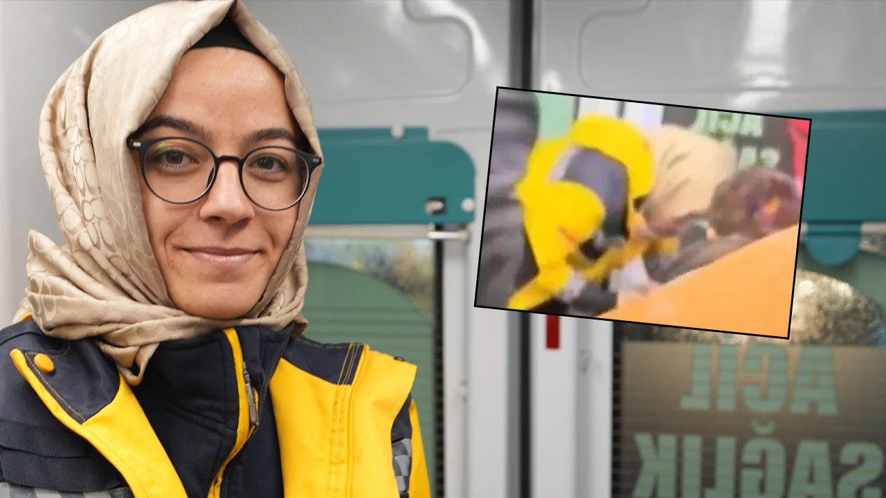Kaza yapan çocuğa çorabını verdi! Kalpleri fetheden sağlıkçı konuştu