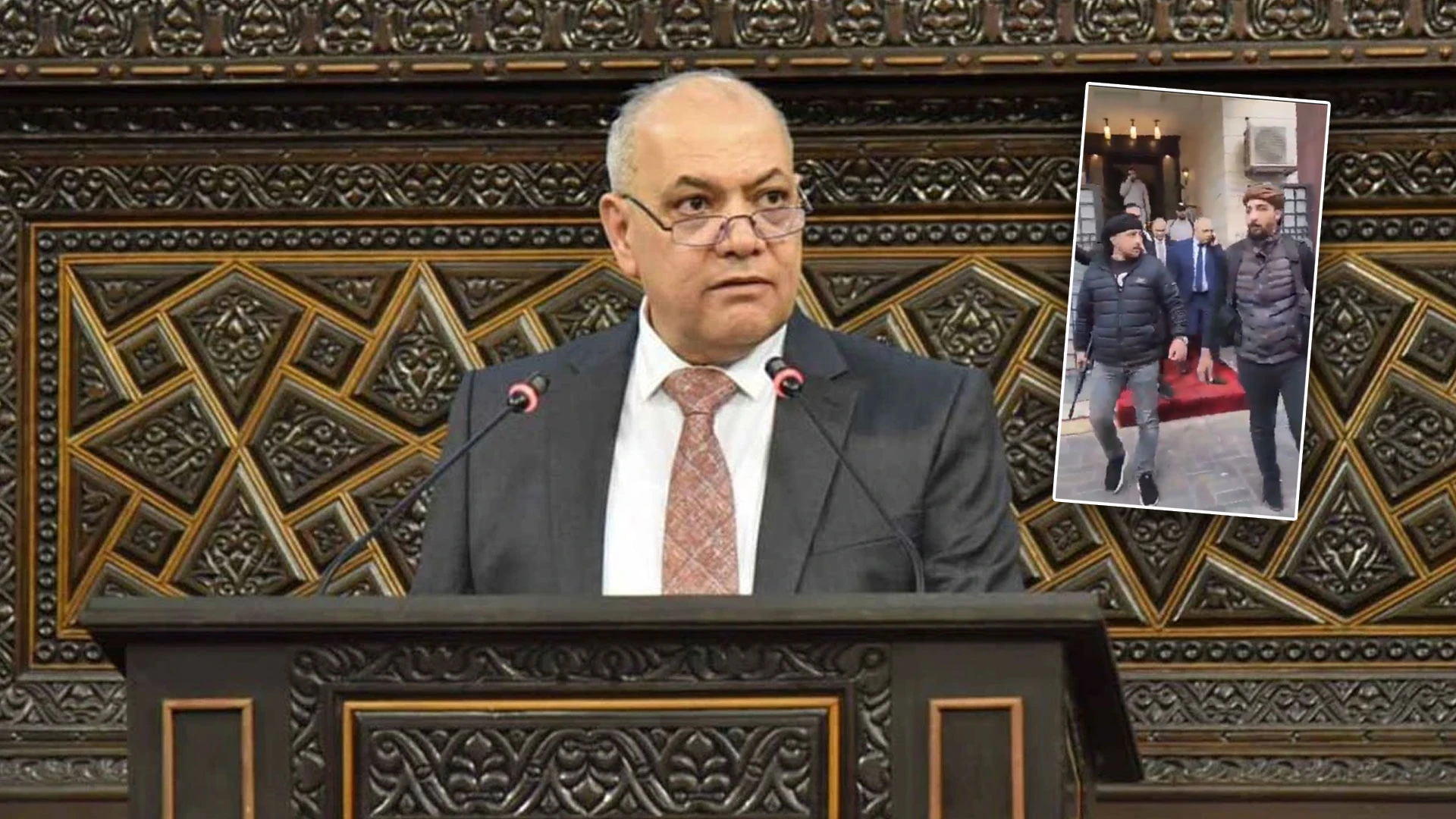 Suriye Başbakanı Muhammed Gazi El-Celali iktidarı devretmek üzere yola çıktı