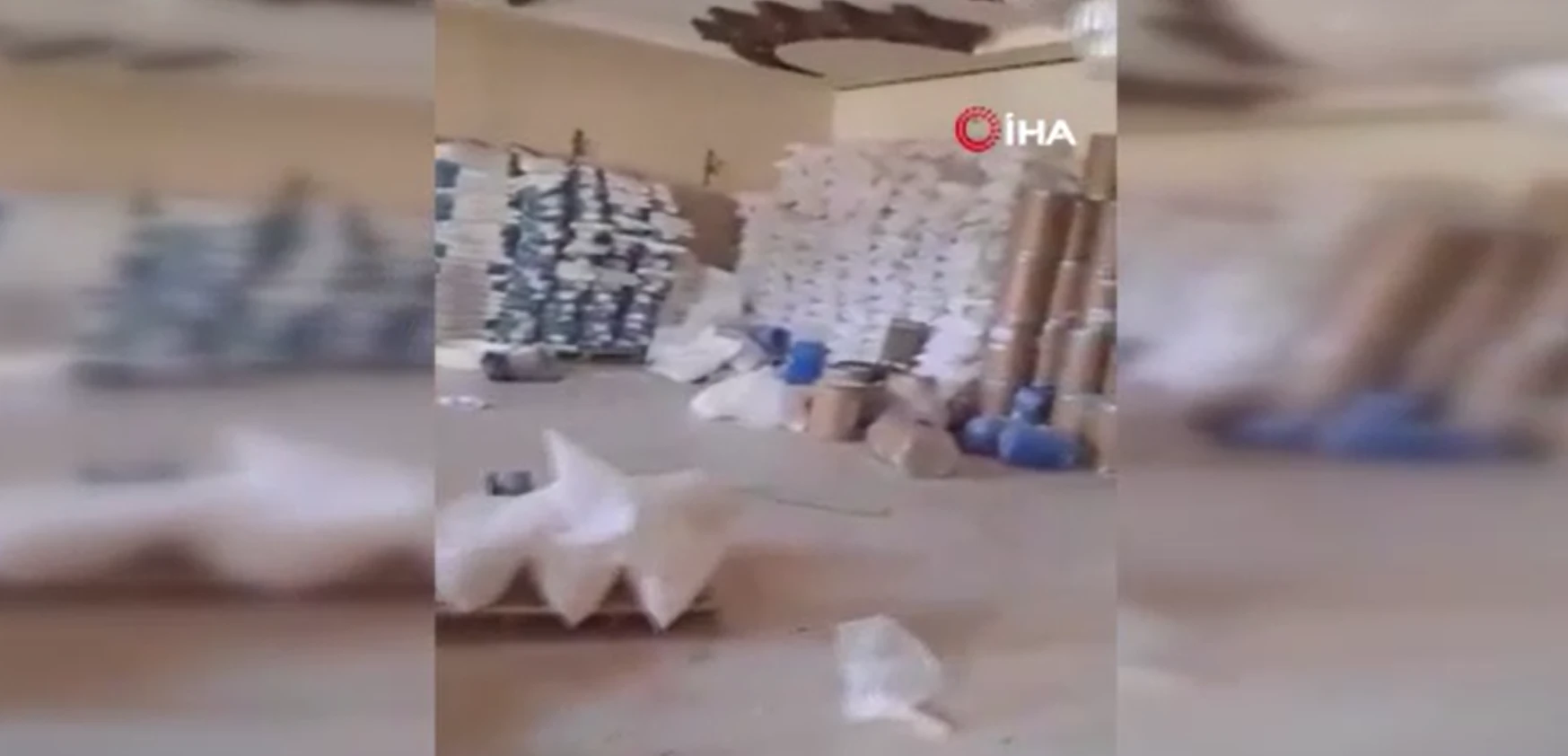 Beşar Esad'ın kardeşine ait uyuşturucu deposu ortaya çıktı!
