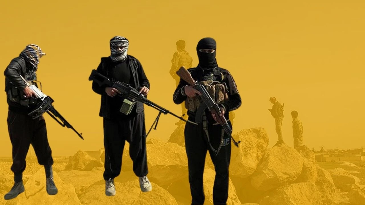 PYD/YPG’li teröristlere DEAŞ kıyafeti oyunu!