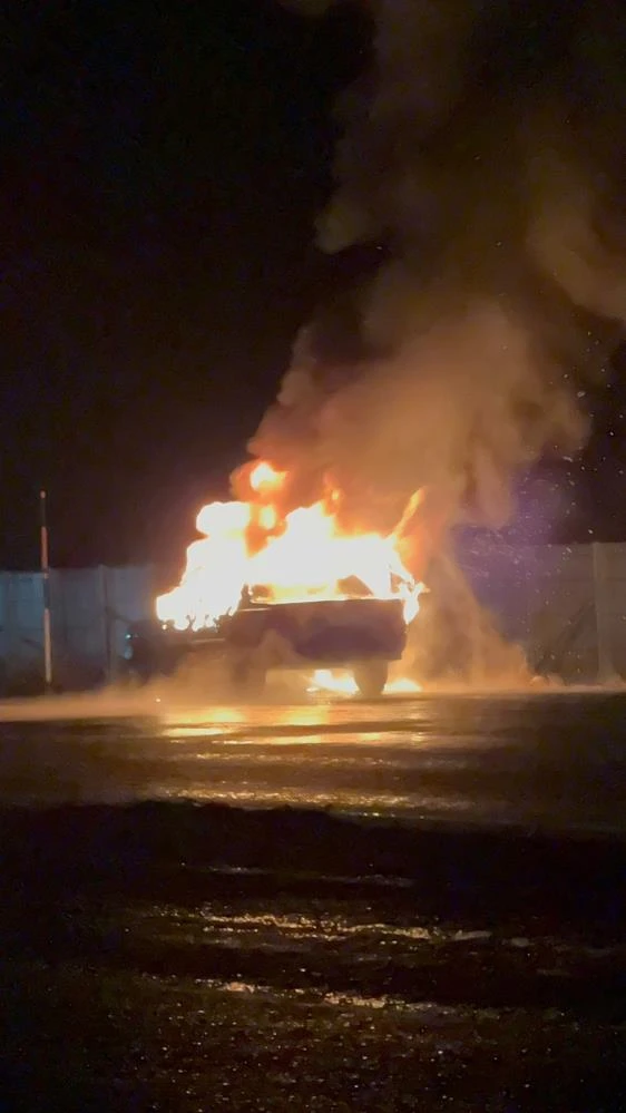 Konya’da korku dolu anlar: Alev alev yandı!