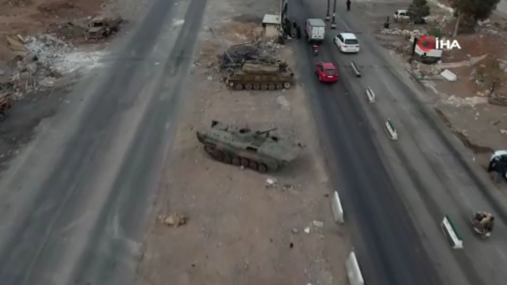 Beşar Esad'dan geriye bu tanklar kaldı
