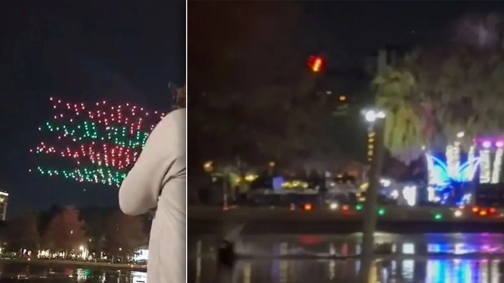 Gösteri felakete dönüştü! Kalabalığın üzerine dron yağdı: Yaralılar var