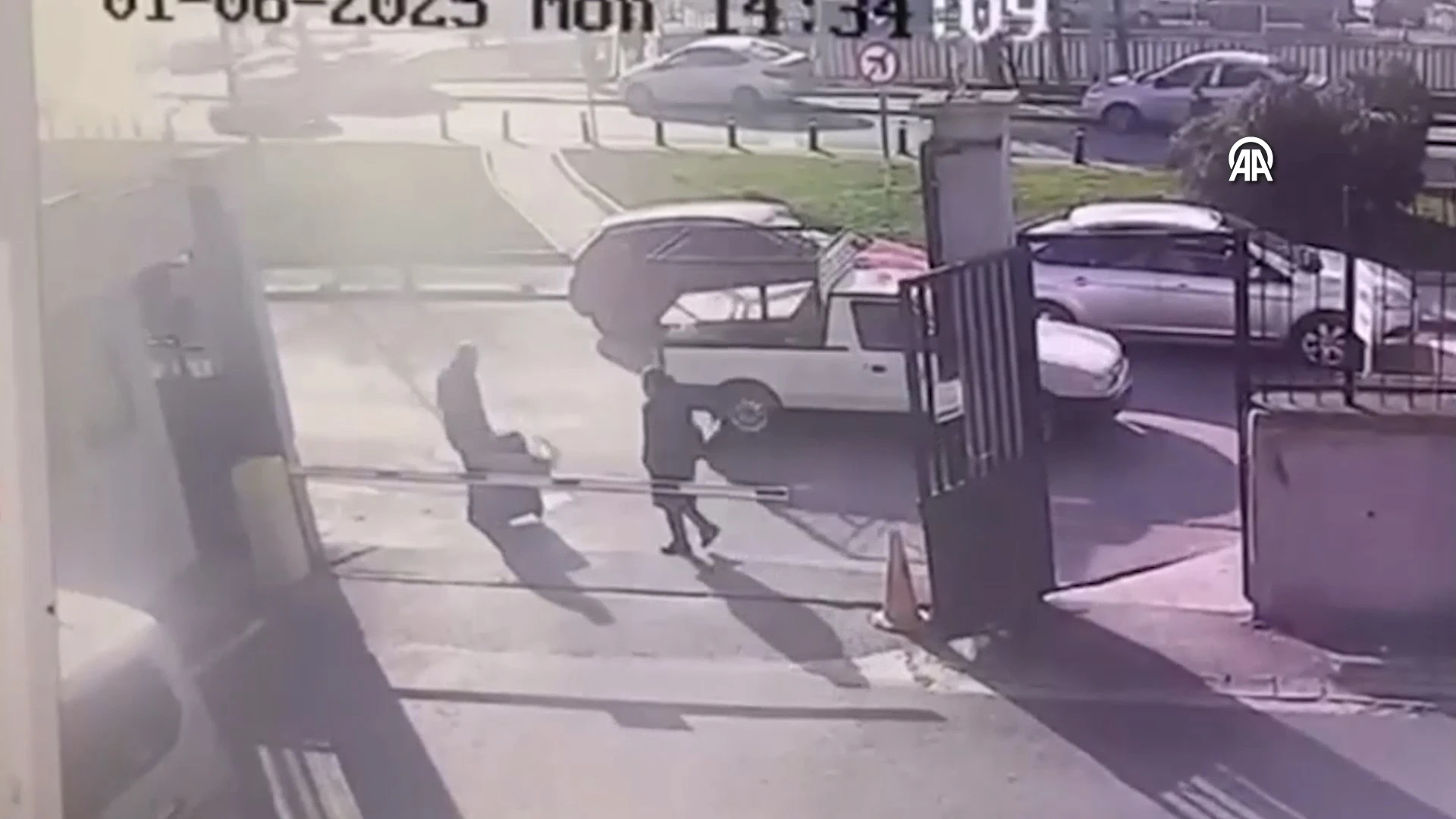 Katledilen kadın ölüme böyle gitmiş! Kahreden anlar kamerada